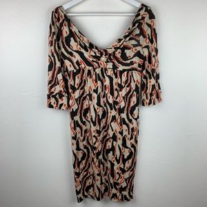 Diane Von Frustenberg Silk Francesca Dress